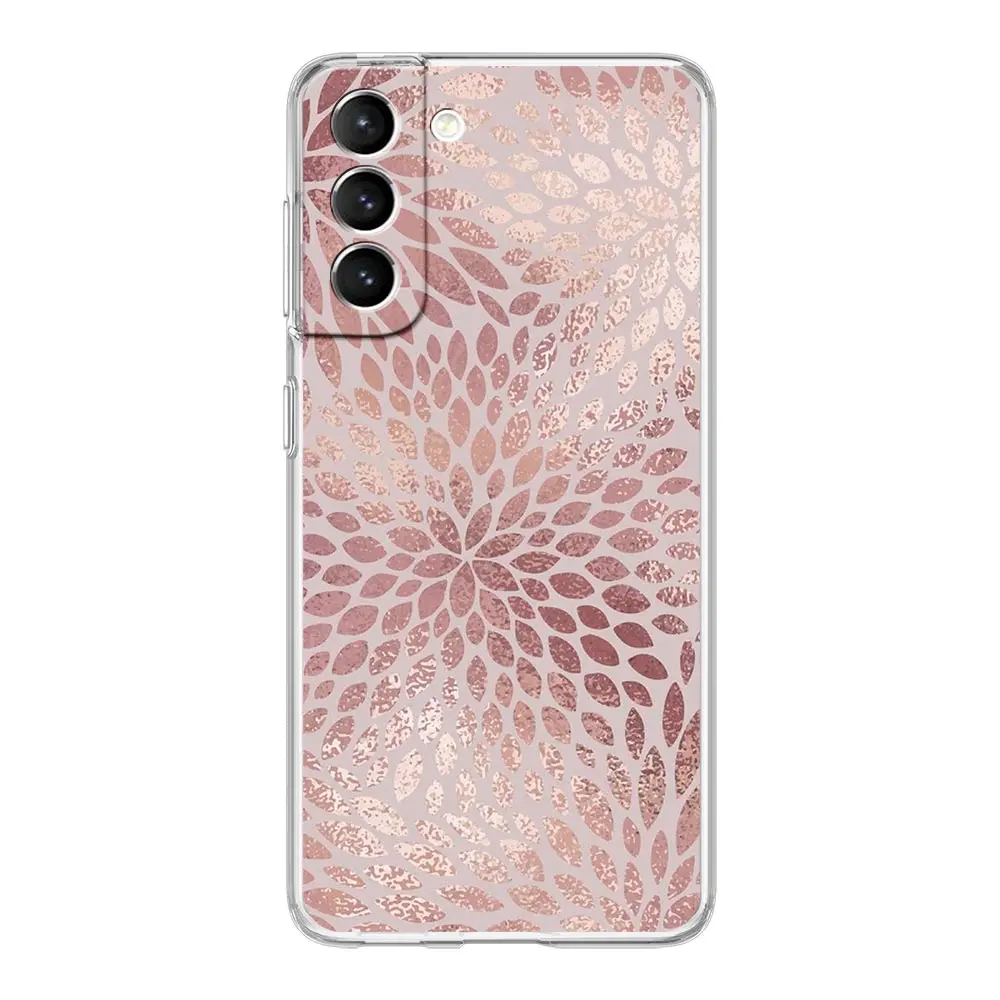 Elegant Rose Gold Artistic Phone Case Cover