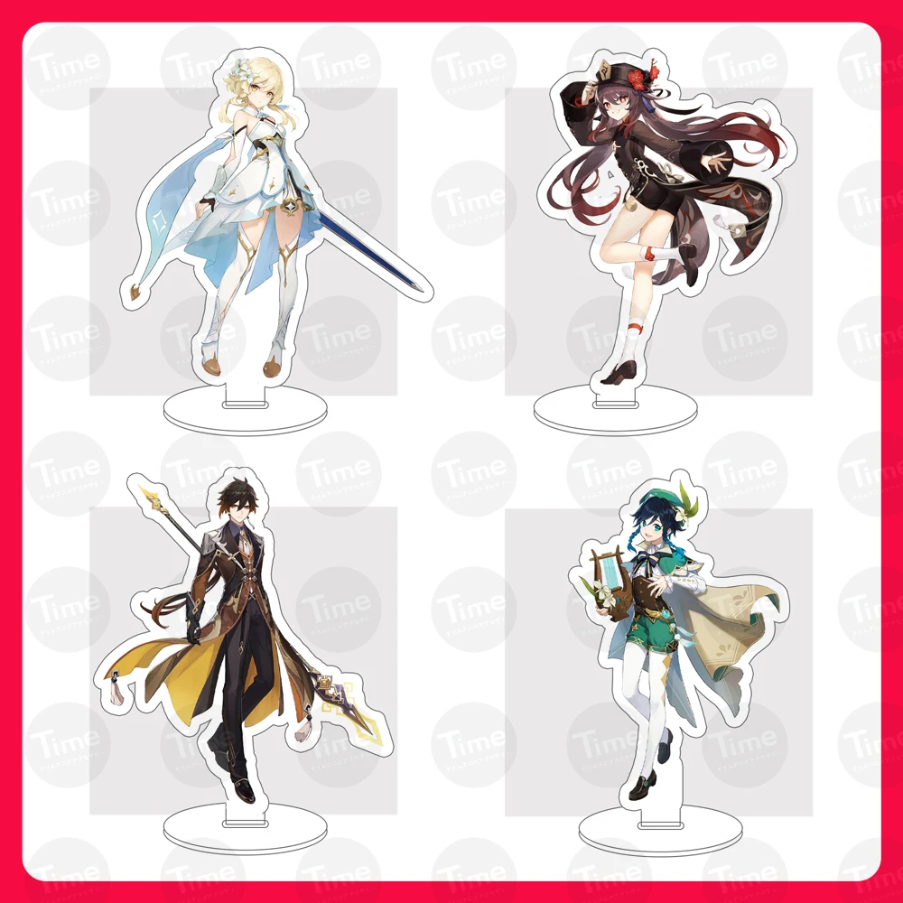 

Anime Figure Impact Wanderer Nahida Cyno Yelan Acrylic Stand Model Plate Desk Deco customizabr Standing Sign Fans Gift Q versio