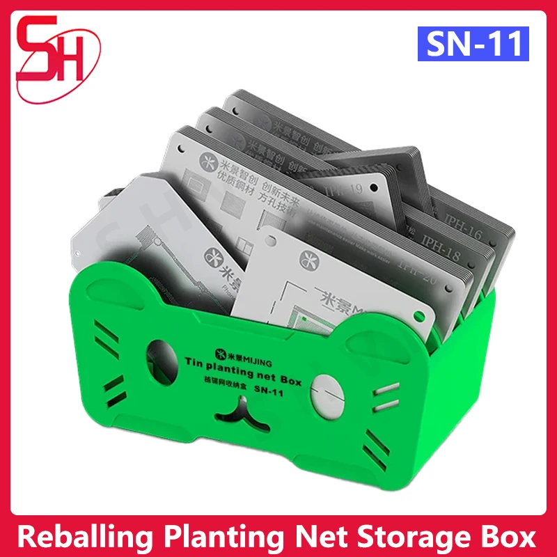 Mijing-SN-11-Reballing-Stencil-Storage-Box-for-Mobile-Phones-Mainboard ...