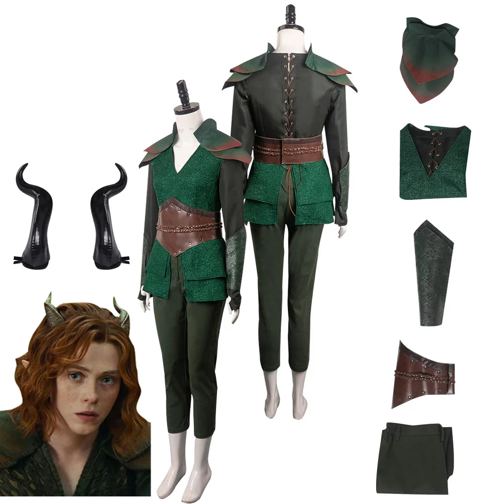 

Dragons Women's Cosplay Honor Cos Among Thieves Doric Cosplay Costume Outfits Halloween Carnival Party Roleplay Fantasia Suit