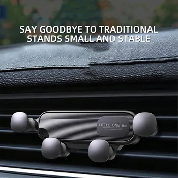 Supporto per Telefono da Auto con Clip per Bocchetta dell'Aria, Supporto Universale per GPS Compatibile con iPhone 13/12 Pro, Xiaomi, Samsung
