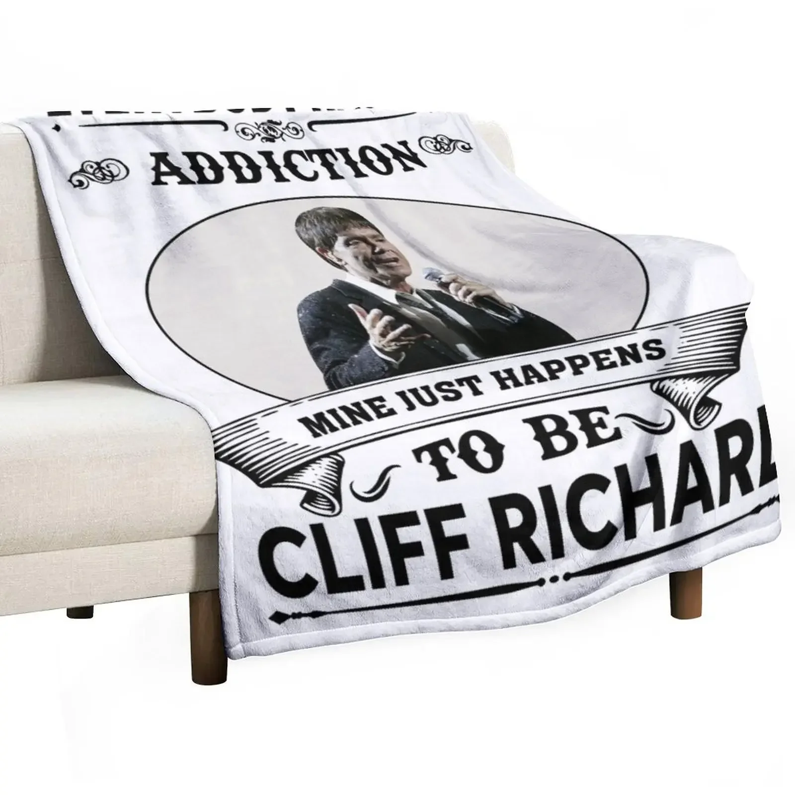 

Everybody has an addiction mine just happens to be Cliff Richard Throw Blanket anime Travel Summer Blankets