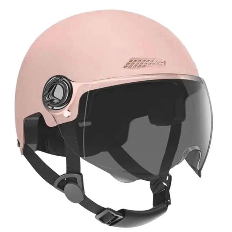 

Винтажный мотоциклетный классический шлем в стиле ретро, скутер, полушлем для мужчин и женщин, ультралегкий велосипедный шлем для горного и дорожного велосипеда, мотоциклетный шлем