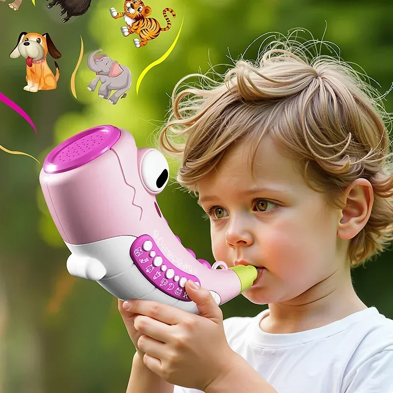 Plastic Conch Vocal Toy for Kids Whistle Horn Educational