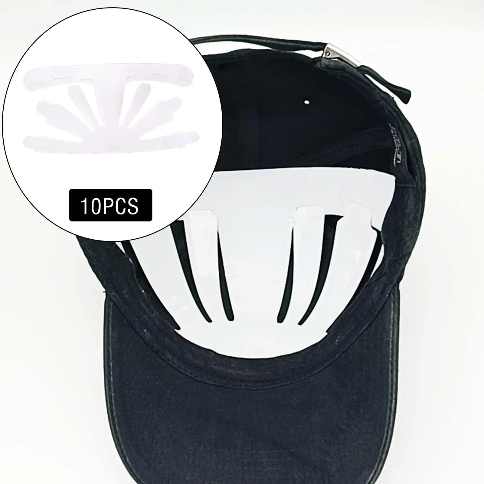 shoe and hat racks 10Pcs/Set baseball caps inserts durable hat display rack hat liner support for bedroom baseball cap shop universal shaper