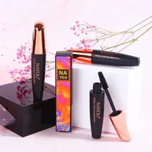 

Thick Brush Silicone Mascara for Long-lasting, Waterproof, No Fading, No Blooming, Women’s Make-up Cosmetics