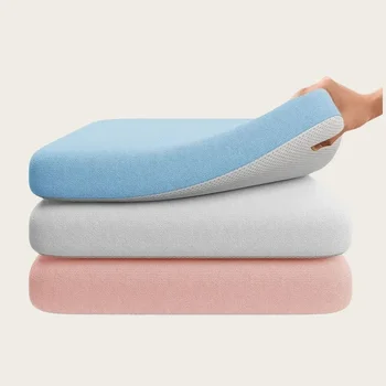 Coussin de siège en mousse épaisse de 4 cm – Coussin de chaise de bureau ultra doux |   Coussin de siège de voiture pour assise longue, soutien lombaire et soulagement de la douleur 1