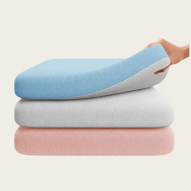 Coussin de siège en mousse épaisse de 4 cm – Coussin de chaise de bureau ultra doux |   Coussin de siège de voiture pour assise longue, soutien lombaire et soulagement de la douleur 1