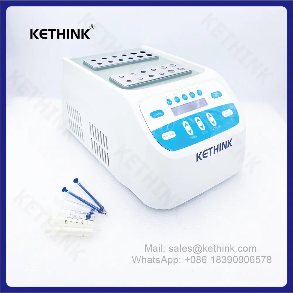 New Product KT-PGM135 Dental 1ml 3ml 5ml Plastic Medical Syringe Heater with Digital Display