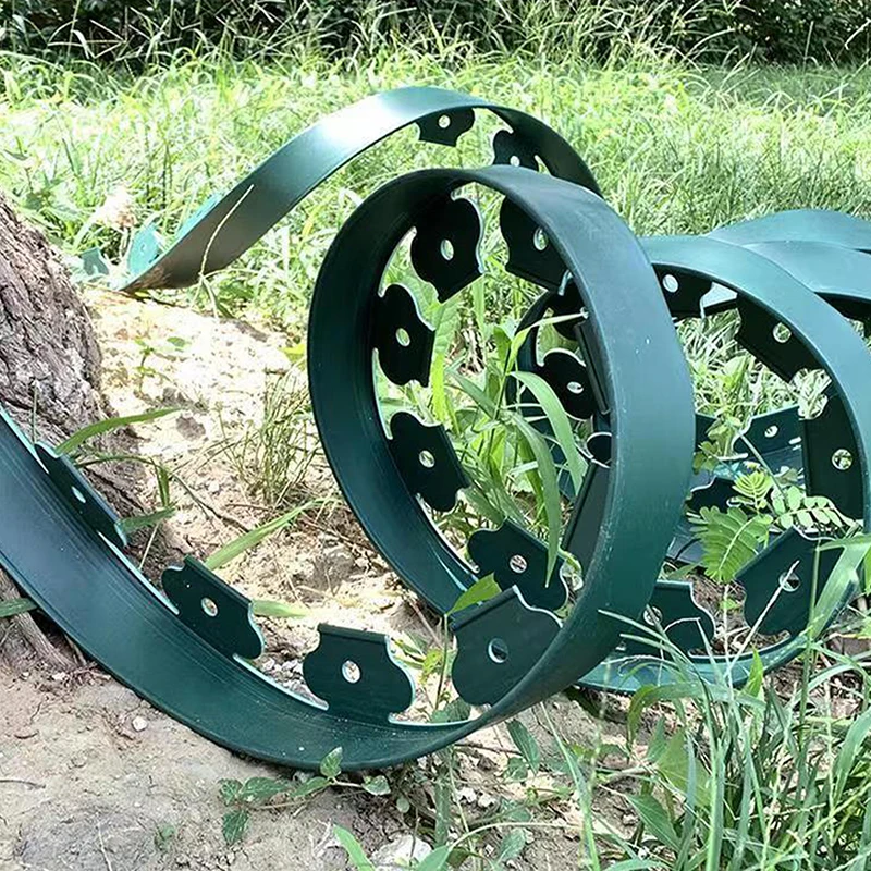 10Meters Fixed Garden Barrier Lawn Grass Plastic Edging Border Landscape Edging Garden Edge Kit Easy To Install
