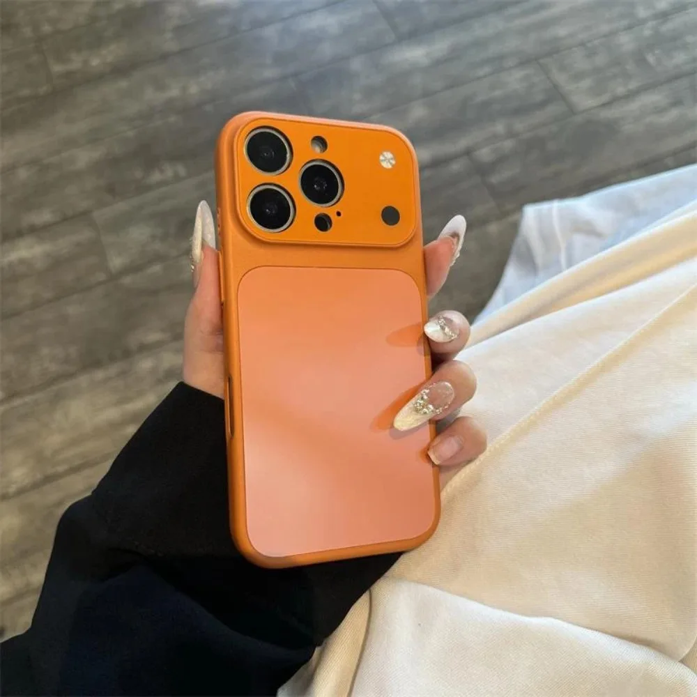 Enhanced Glass Lens Protector Case – Premium Matte Anti-Drop Cover for Instant Phone Upgrade