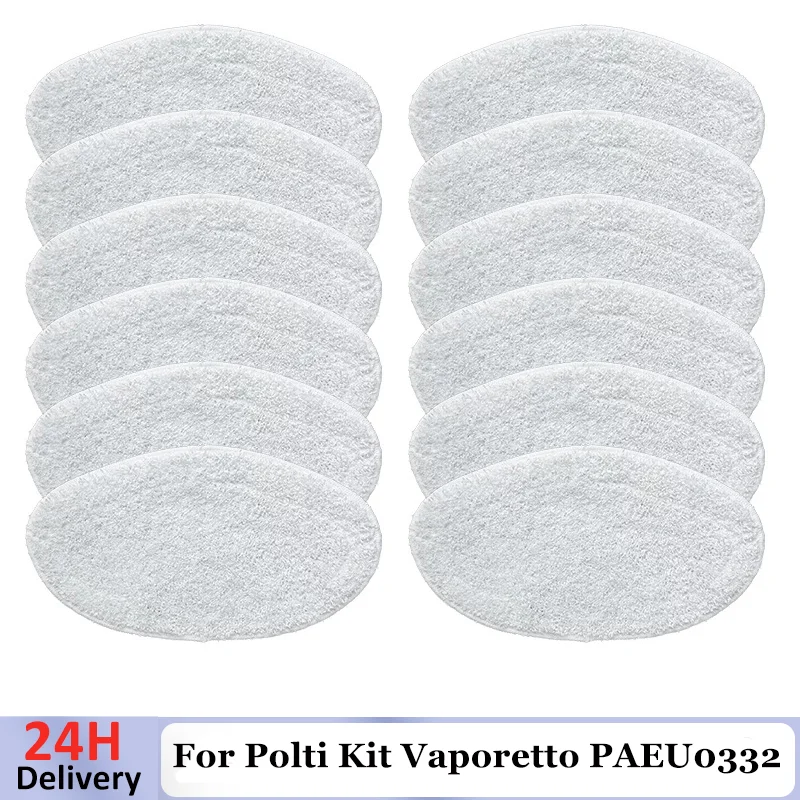 For Polti Kit Vaporetto PAEU0332 Vaporforce Steam Vacuum Cleaner Replacement Parts Mops Attachment Cleaning Washable Mop Cloths
