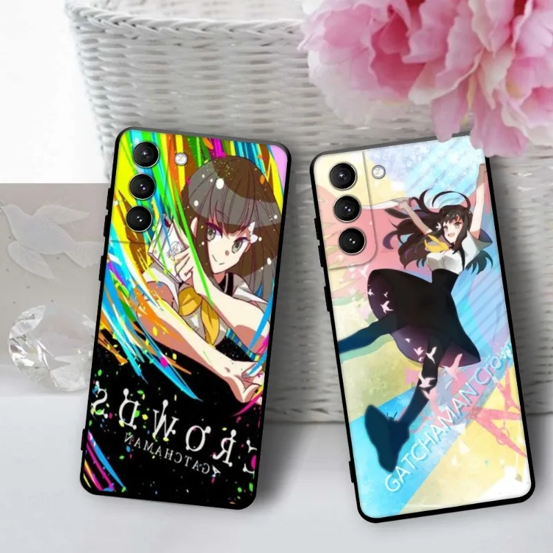 Custodia Per Telefono Gatchaman Crowds Per Samsung Galaxy S22 23 21 S20 Fe Ultra S10 S9 S8 Plus S10E Note 20Ultra 10Plus Cover
