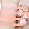 Blush Stick Soft Sponge Blusher Beauty Wand Highlighter Blush With Cushion Liquid Face Bronzer Wand Stick Applicator Makeup 3