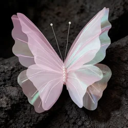Handcrafted Butterfly - Perfect for Home Decor, Weddings, Festival Parties, and DIY Birthday Decorations (Pink)
