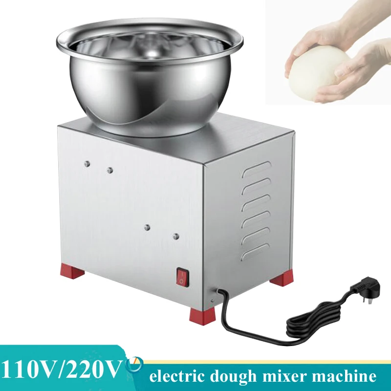 

Electric Dough Kneading Machine Commercial Spiral Bread Food Mixer Basin Type Dough Mixing Machine Flour Blender 220V 110V