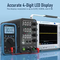 Jesverty DC Lab Power Supply 30V 60V 120V Adjustable Voltage Regulator Benchtop Switching Power Supply Preset Current On/Off - Image 5