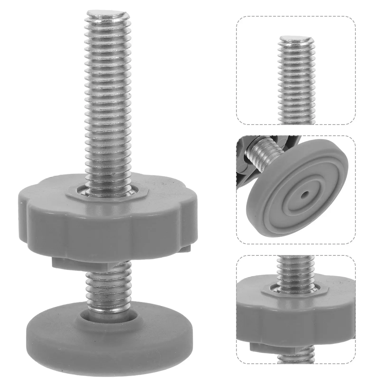 4Pcs Pet Isolation Fence Baby Gate Threaded Rods Safety Door Guardrail Screw Stair Gate Replacement Parts Mounting