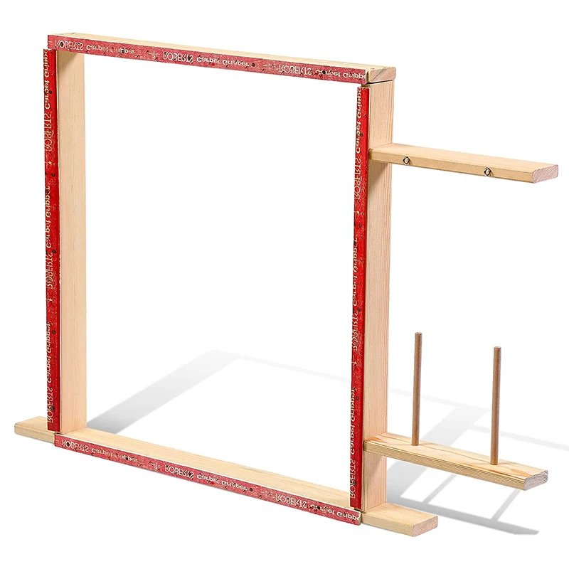 TuftingFrameTuftingGunFrameWoodenRugMakingFrameKitCarpetTuft