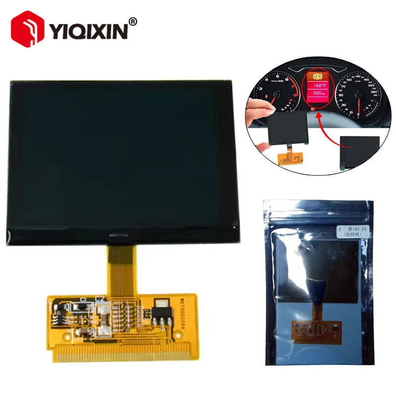 아우디 A3 A4 A6 S3 S4 8L 8N A6 C5 4B, 폭스바겐 골프, 파사트, 시트 TT VDO LCD 스크린 대시보드 차량용 LCD 디스플레이, 자동차 액세서리