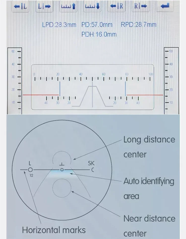 Digital Fokometre Lensmeter Cheap China Digital Lensmeter Price Optical Equipment COT-L900