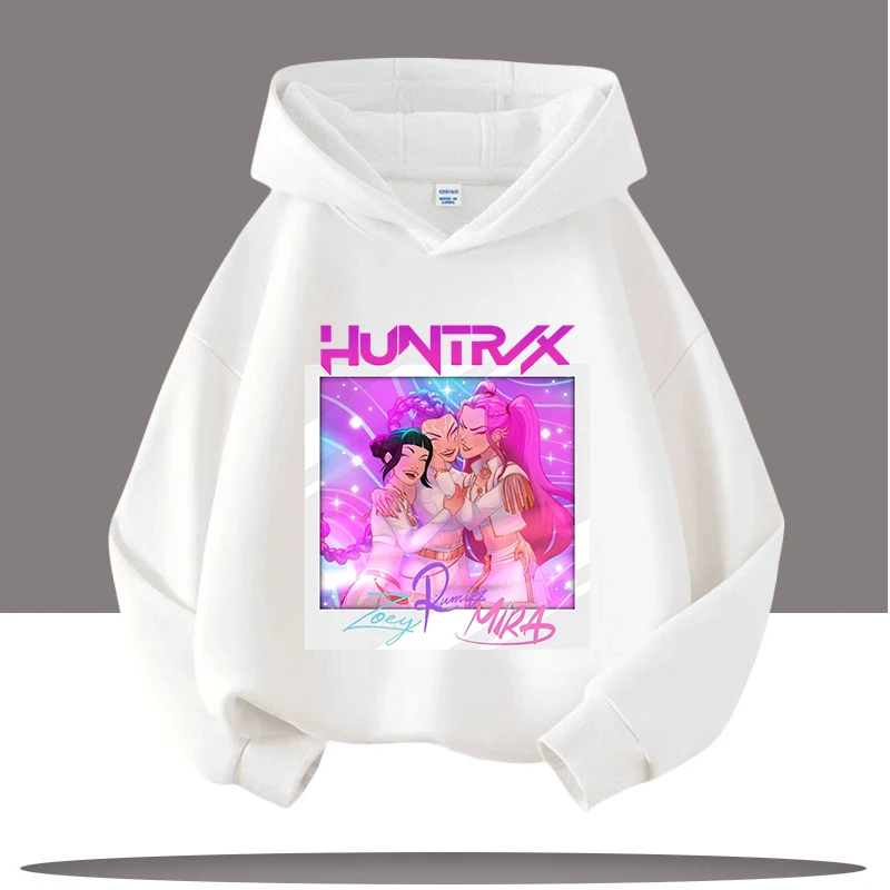 Sweat Kpop Huntrix Unisexe - Motif Anime, Coupe Oversize | Style Streetwear Y2K Pour Concerts & Daily Wear