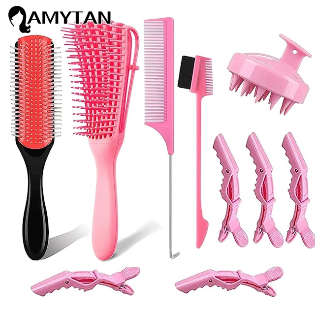 Brush Cleaning Combs Hair Brushes  Hair Brushes Cleaner Combs - Hair  Brushes - Aliexpress