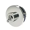 Round Stainless Steel Steam Head Polished Steam generator nozzle Outlet With Aroma Oil Pocket For Bathroom Sauna Diameter 7cm 4