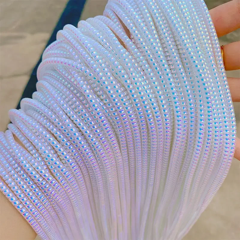 Colorful TPU Spiral USB Charging Cable Protector - 1.5M