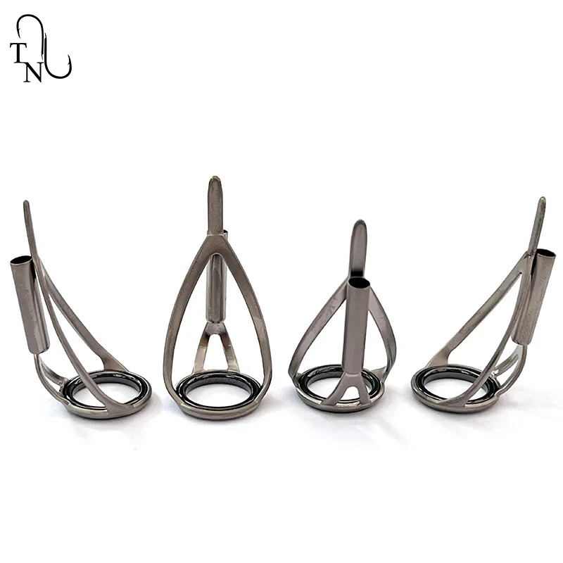Fishing Tip Guides Building Fishing Rod Guides Ring 5PCS TN99 TUCRLST Saltwater Repair Kit For Replacement Accessorie