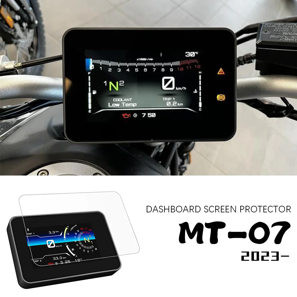 

for YAMAHA MT07 MT 07 Accessories Dashboard Screen Protector MT-07 TPU Instrument Film MT 07 MT-07 MT07 2023 2024 Parts