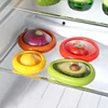 Reusable Food Saver Box Half Cut Fruit Freshing Retractable Film Storage Container Fruit Preservation Seal Cover Kitchen Tools 1