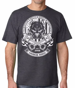 Pitbull Muscle Graphic Tee 1