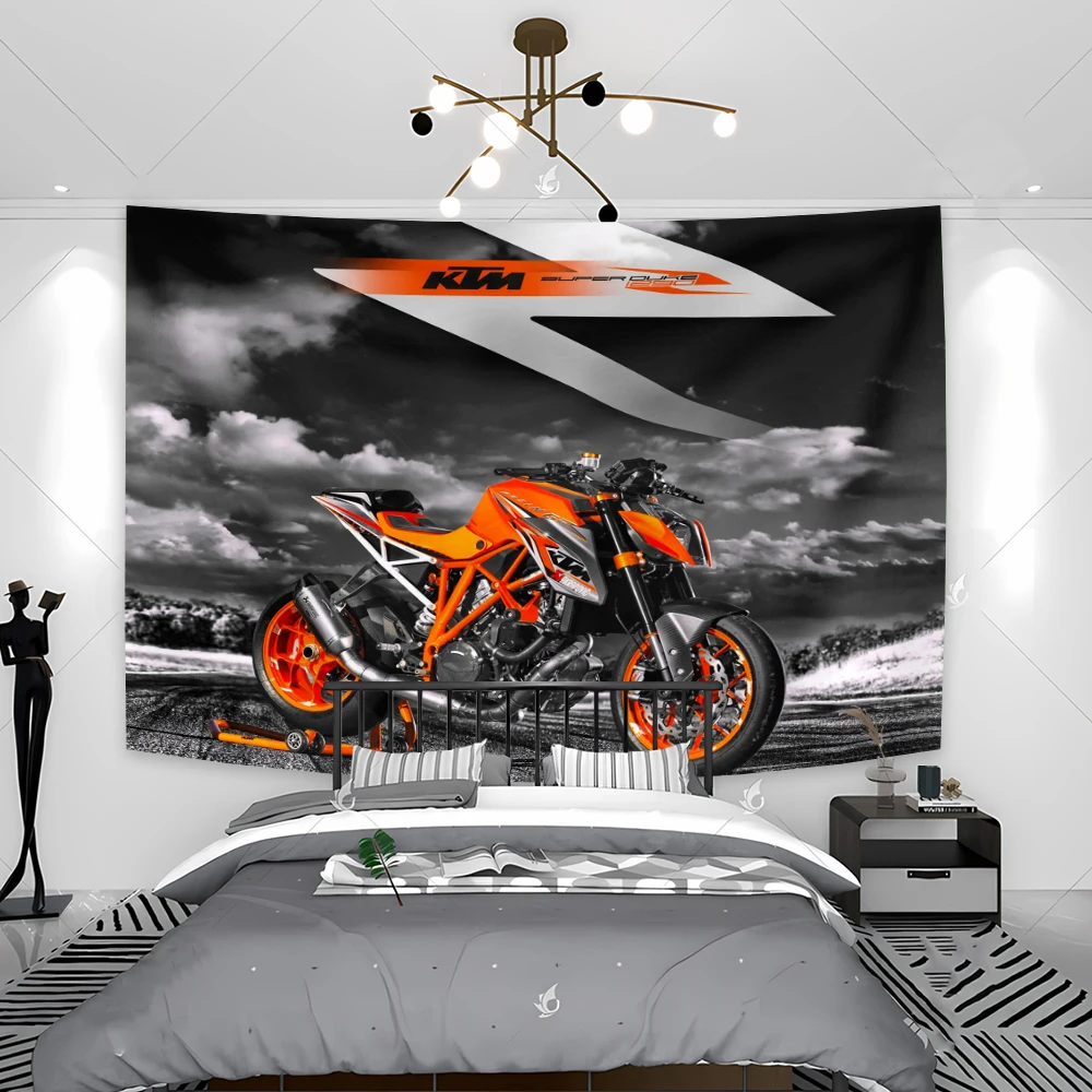 

90 x150cm Sportmotorcycle Racing Flag Polyester Digital Printing Moto Banner Decorative tapestries