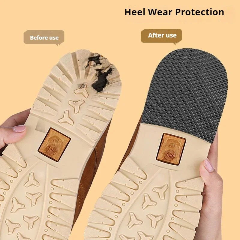 1roll Thick Anti-slip Mute Shoe Sole Patches for Repairing Holes Protecting Soles Suitable for High Heels and Sports Shoes