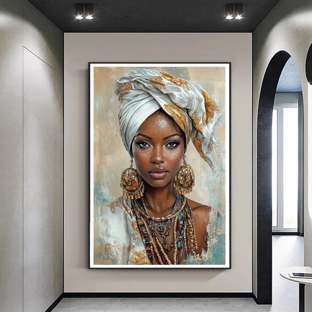 African Woman Canvas Art 2