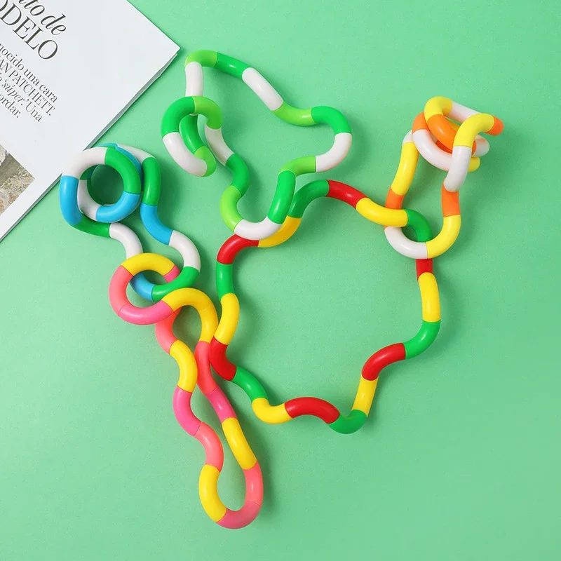 Tangle Fidget Toy for Anxiety Relief and Fine Motor Skills Development