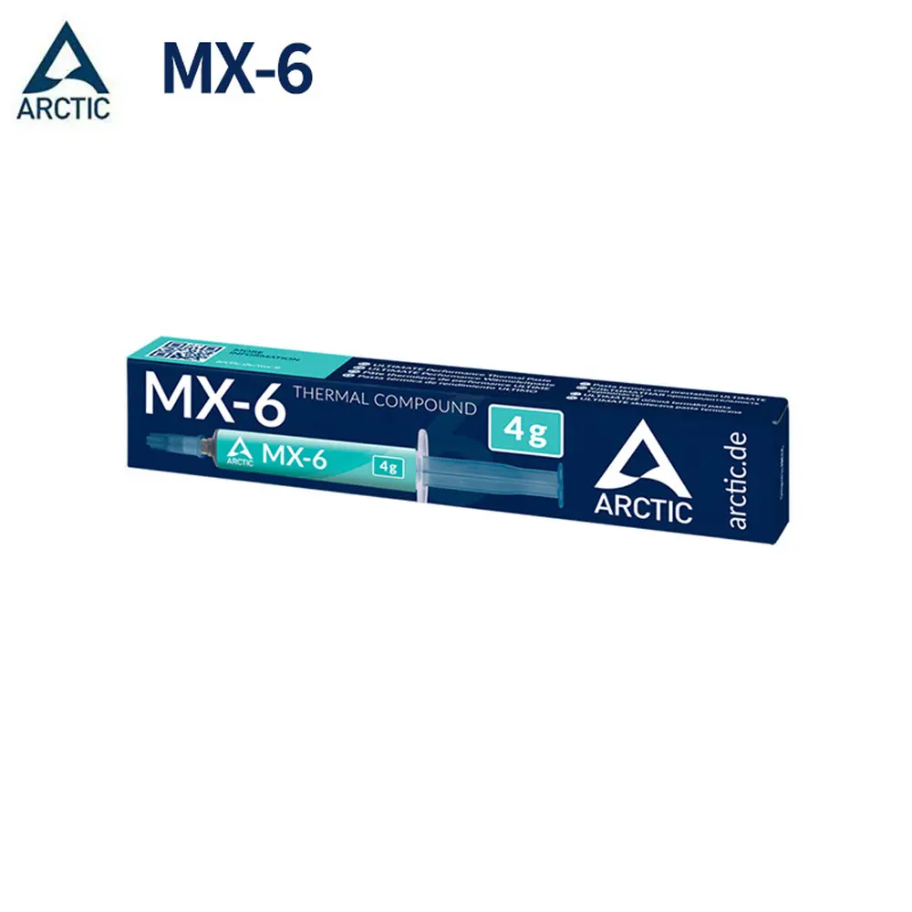 MX-6 4G 8G 열전도 페이스트, CPU, 그래픽 카드, 노트북, 콘솔용, 높은 열전도율, 긴 내구성