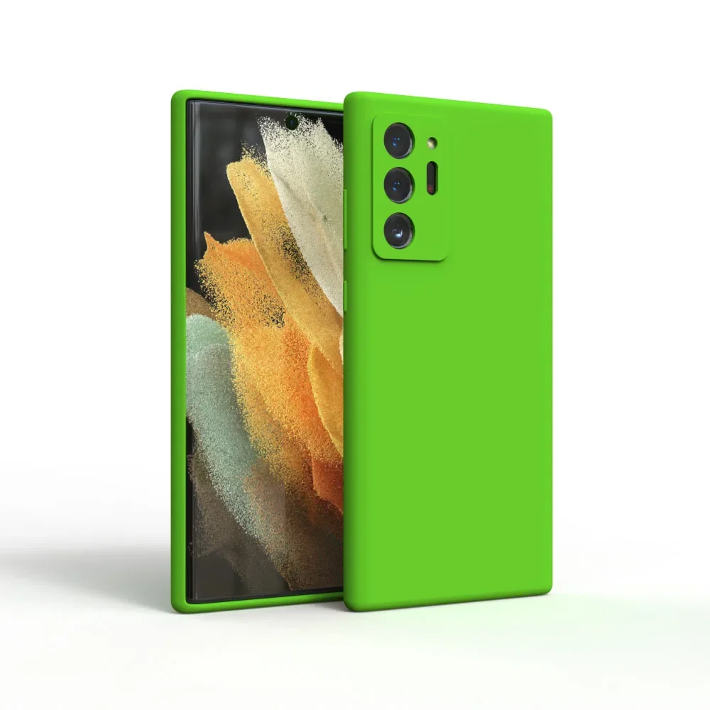Silky Silicone Soft-Touch Protective Case - Full Back Cover
