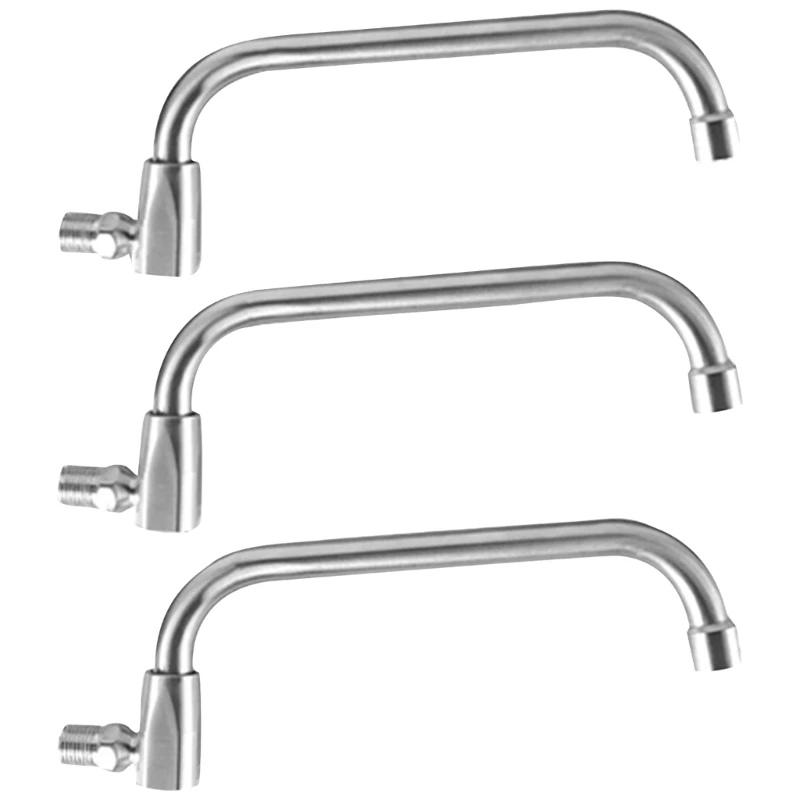 Water Saving Stainless Steel Kitchen Tap with Flexible Swing Designings for Home