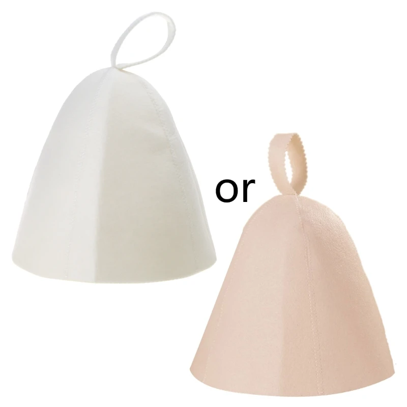 Cappello Da Sauna In Feltro Lana Russo Banya Bath Soffioni Doccia Cappelli Decor Protezioni Proteggi Le Teste Dal Calore