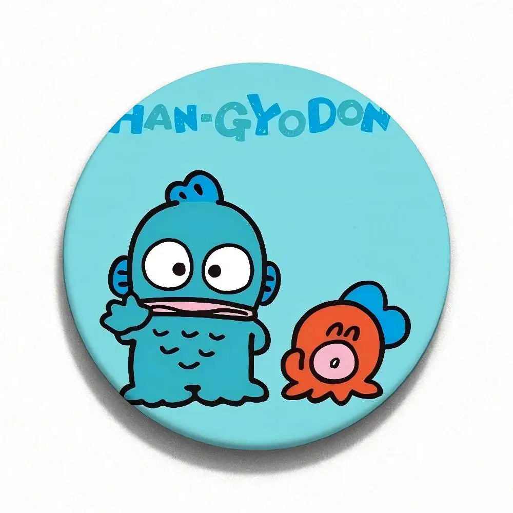 Handmade Hangyodon Cartoon Brooch – Cosplay Badge & Backpack Accessory