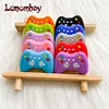 10pcs New Game handle Silicone Beads Teether Food-Grade Chewing Teeth Bead DIY Nipple Chain Jewelry Accessories 1