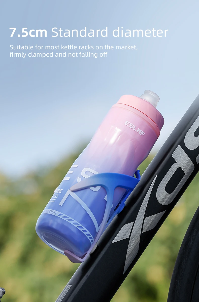 ESLNF 610ML Große Kapazität Fahrrad Reiten Flasche Rennrad MTB Doppel-schicht Isolierte Wasser Flasche Tragbare Fahrrad Wasser flasche – Detail 12