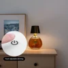 Rechargeable Metal Bottle Lamp with Dimmable Touch Control and Three Color Options Ideal for Home and Parties 3