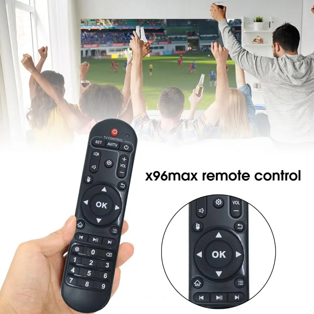 

Remote Control Solid Comfortable Hand Feeling Sensitive Operation IR TV Remote Controller TV Remote Set-top Box Remote