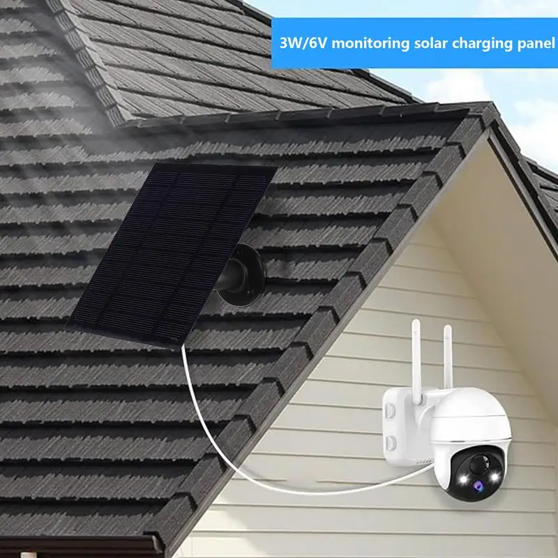 Camera Solar Panel Energy-Saving USB Solar Panel Charger Solar Charging Panel Practical Type C Solar Panel Charger 6w Solar