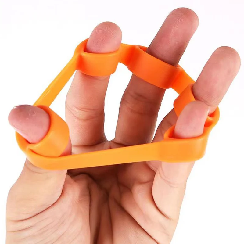 Finger Exerciser Silicone Hand Gripper Relaxing Occupational Therapy Toys Kids And Adults 3PCS