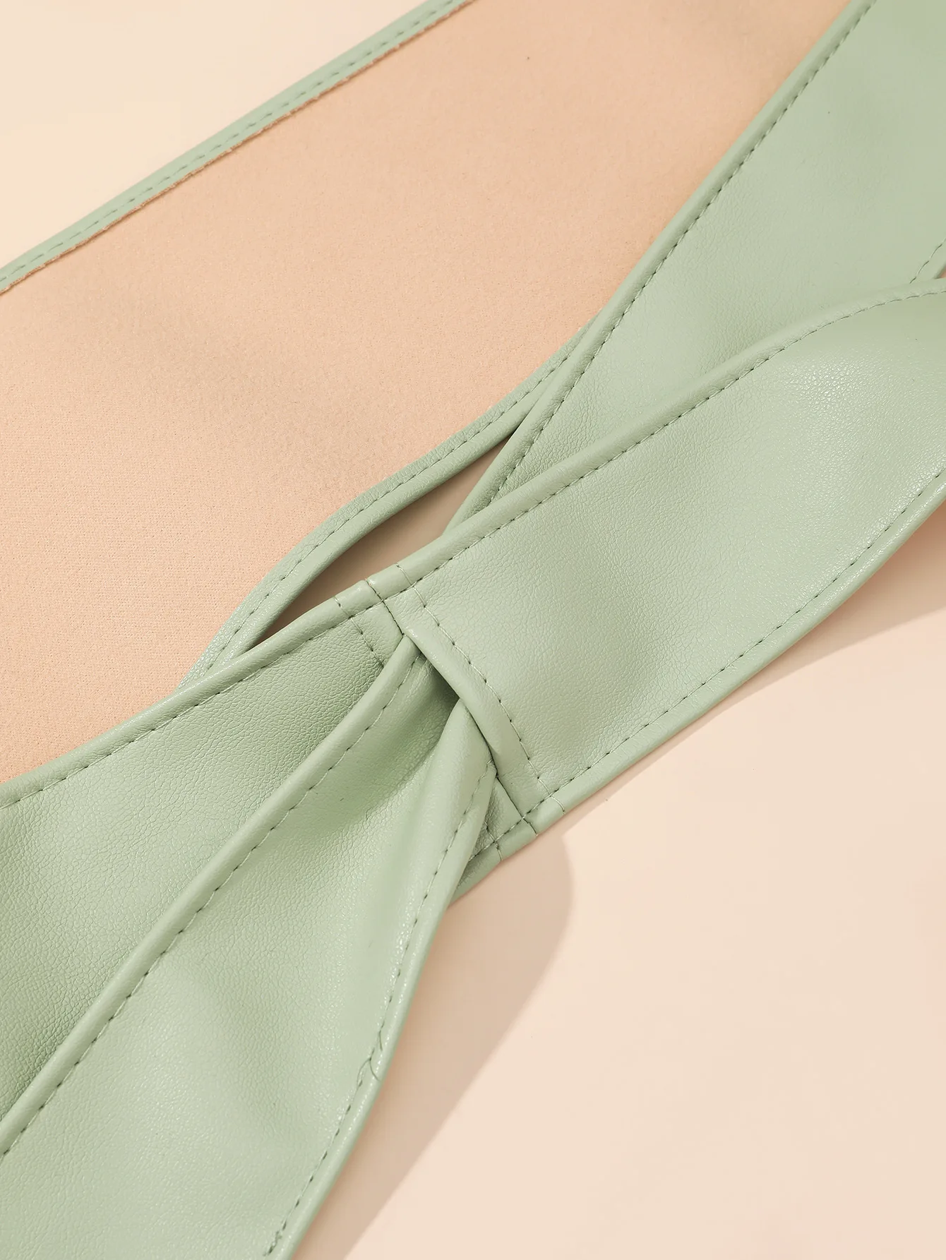 Grenzüberschreitender europäischer und amerikanischer Mode-PU-breiter Gürtel für Frauen, vielseitige Dekoration, Obi-Taillendichtung für Frauen, High-End-Tuniken – Detail 10