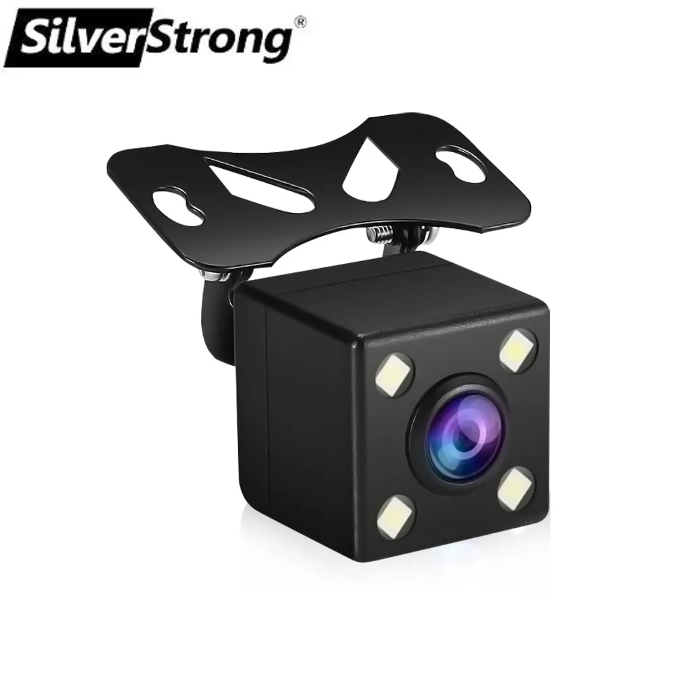 

Автомобильная камера заднего вида с 4 светодиодами, камера заднего вида с функцией ночного видения, парковочная камера заднего вида, IP68, водонепроницаемая, CCD, светодиодный, автомобильный монитор заднего вида на 170 градусов